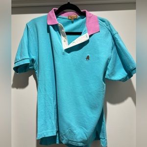 Paul Stuart Medium Polo turquoise (M)